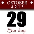 Sunday, October 29, 2017