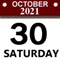 Sunday, October 31, 2021
