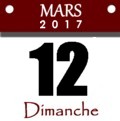 Dimanche, 12 mars 2017