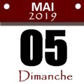 Dimanche, 5 mai 2019