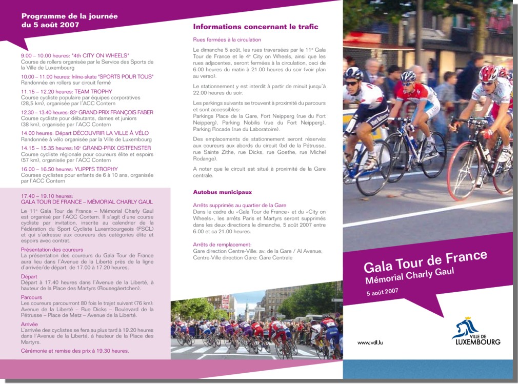 11. Gala Tour de France