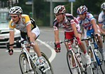 Die Ausreisser des Tages während der zweiten Etappe der Tour de Luxembourg 2008