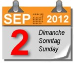 Sonntag, 2. September 2012