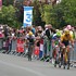 Fabian Cancellara hat im Anstieg nach Seraing attackiert, gefolgt von Sagan und Boasson Hagen