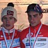 The U23 podium: Thiltges, Morabito, Theis