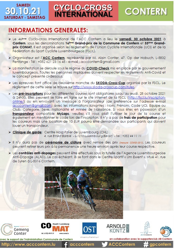 International Cyclo-cross 2021
