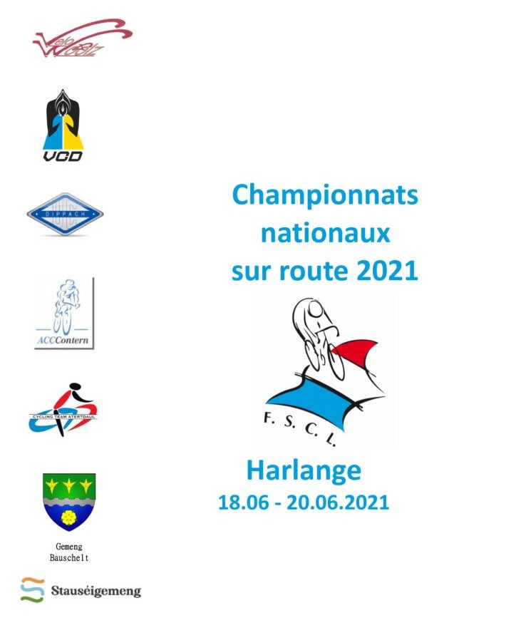 Luxemburgische Meisterschaften im Strassenrennen in Harlange 2021