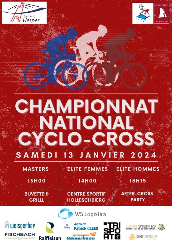 Luxembourg Cyclo-cross Nationals 2024 in Hesperange