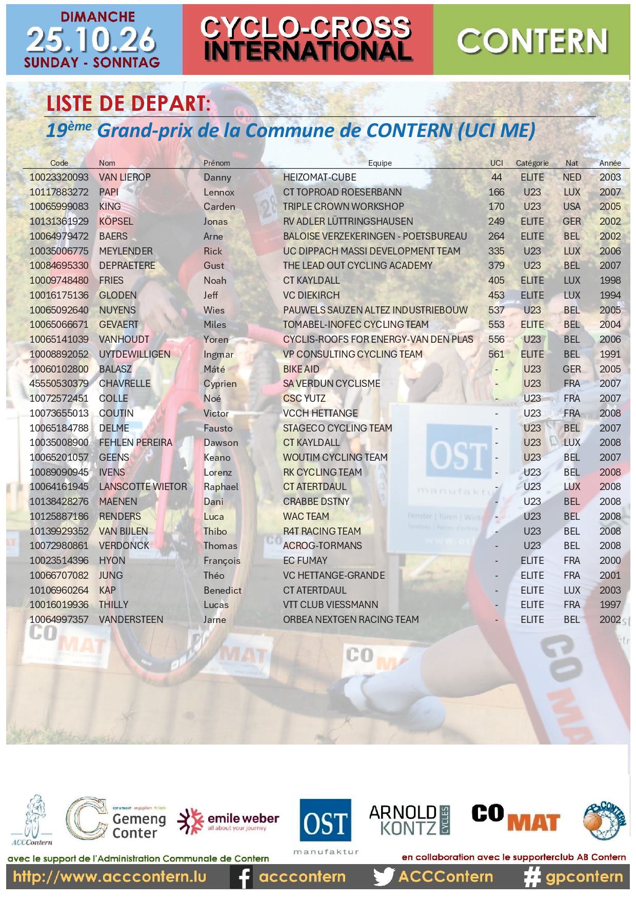 Internationales Crossrennen 2026